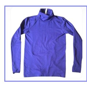 ATHLETA RIBBED TURTLENECK TOP SIZE MEDIUM